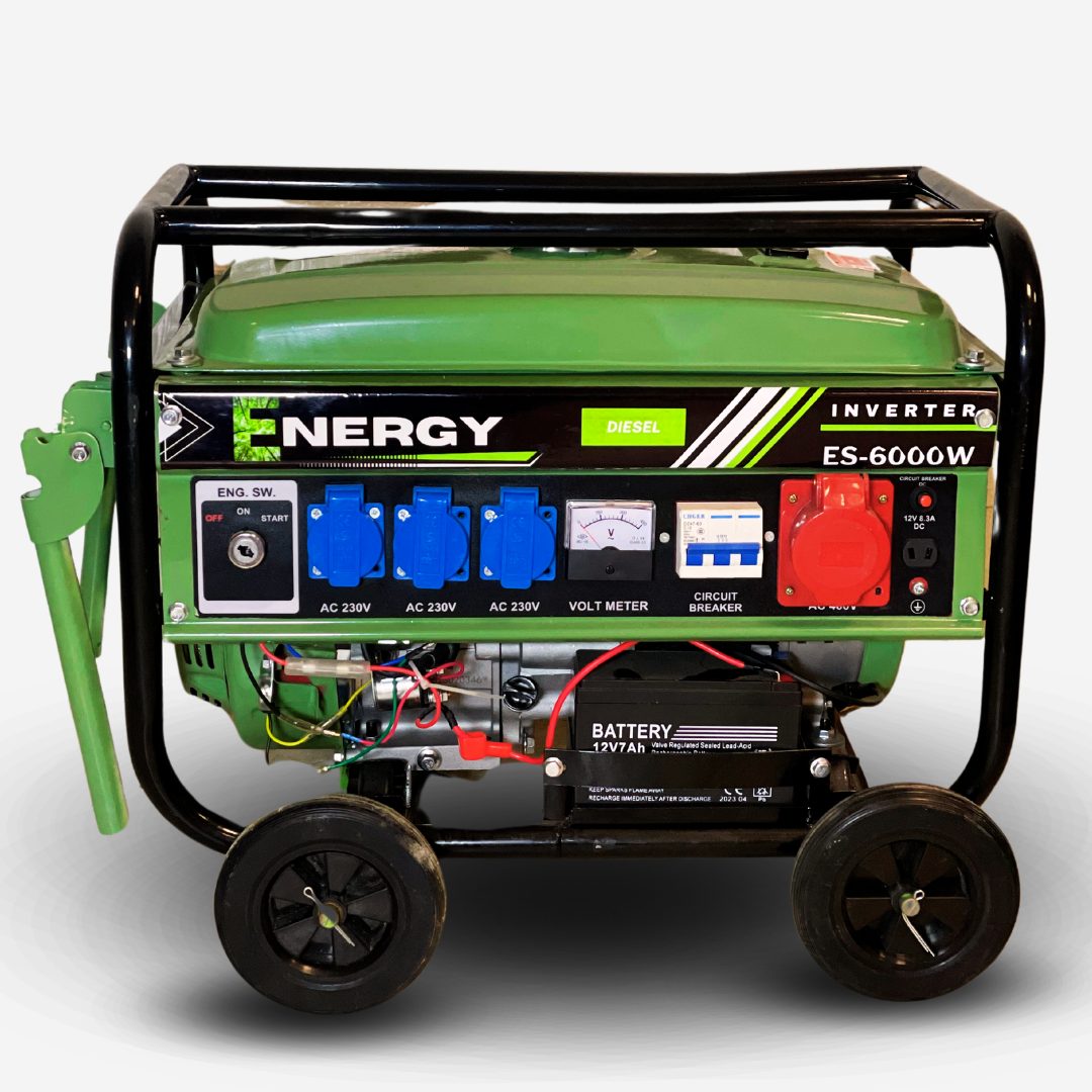 Generatore di Corrente Silenziato 8.5kW 8500W 220v/380v Potenza Affidabile