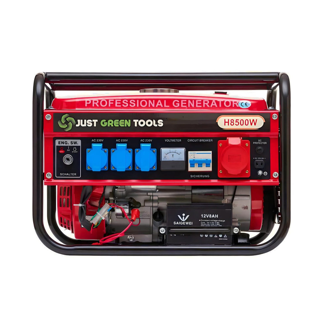 Generatore Di Corrente Silenzioso Professionale 8.5kW con Inverter e Avviamento Elettrico