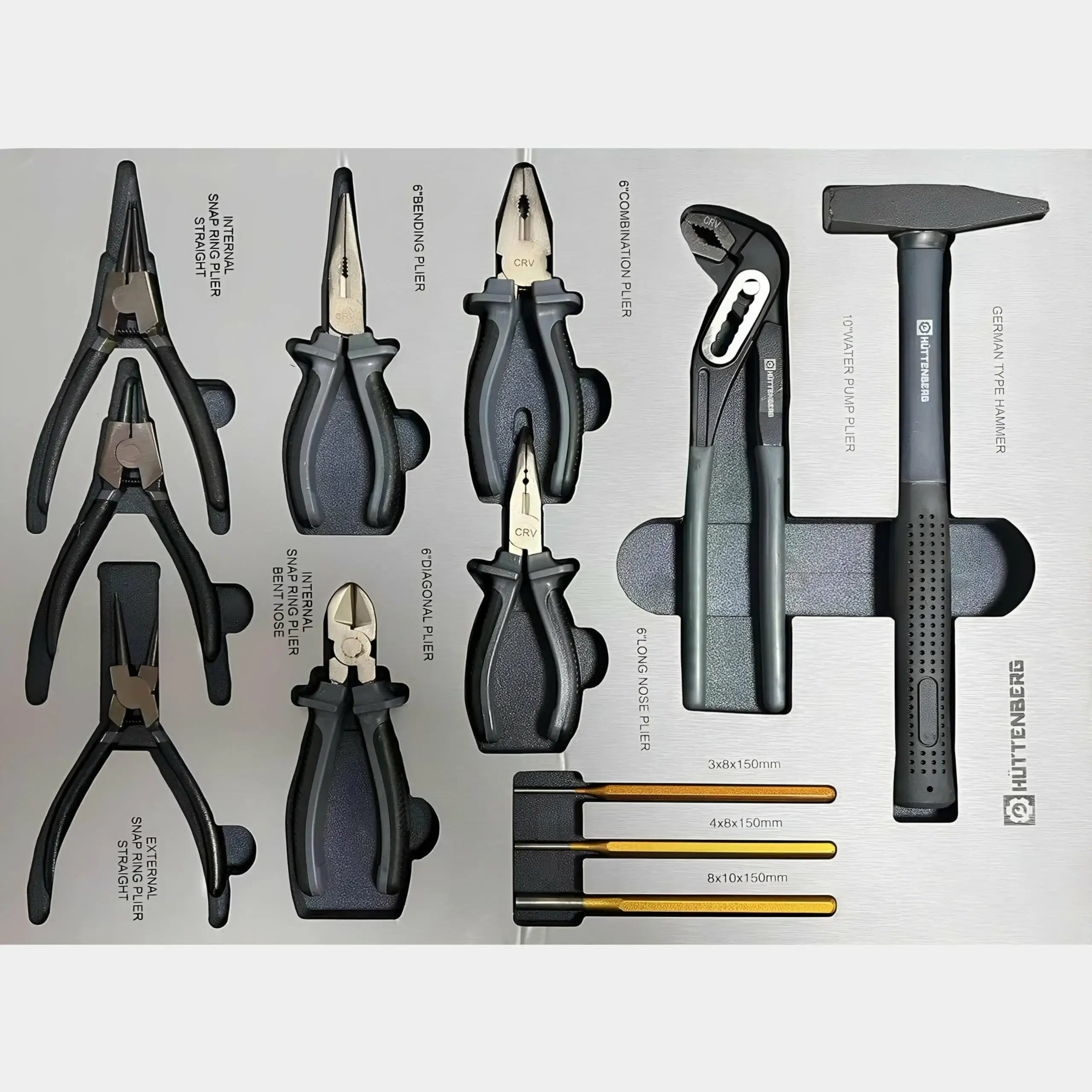Carrello da Officina a 7 Cassetti - Set Completo da 259 Pezzi Professionali
